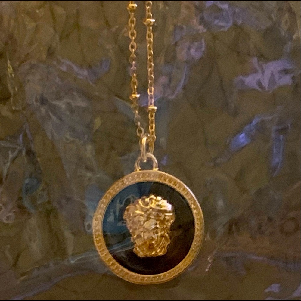 COPY - Gold Medusa necklace